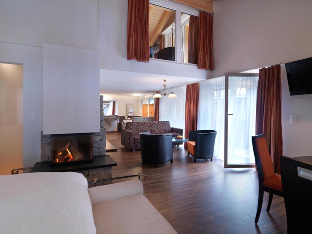 Wellnesshotel Schweizerhof ซาสฟี ห้อง รูปภาพ